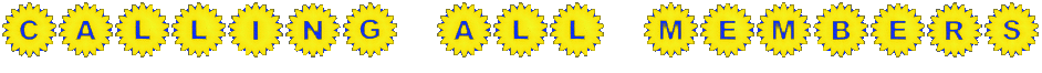 Calling All Members Banner